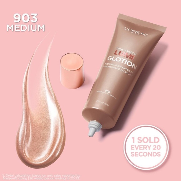 $6❤️‍🔥 ONLY 1! Loreal True Match Lumi Glotion Natural Glow Enhancer MEDIUM 903 - Picture 3 of 7